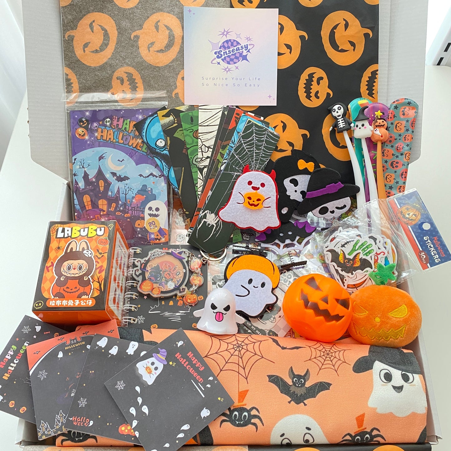 "Ghost Party" Scene Sticker Box